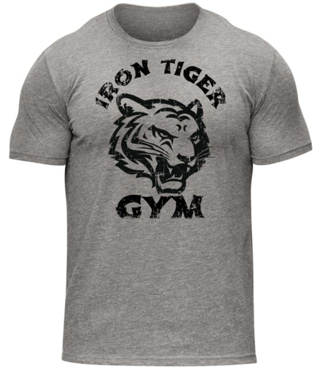 IRON TIGER GYM BODYBUILDING T-SHIRT