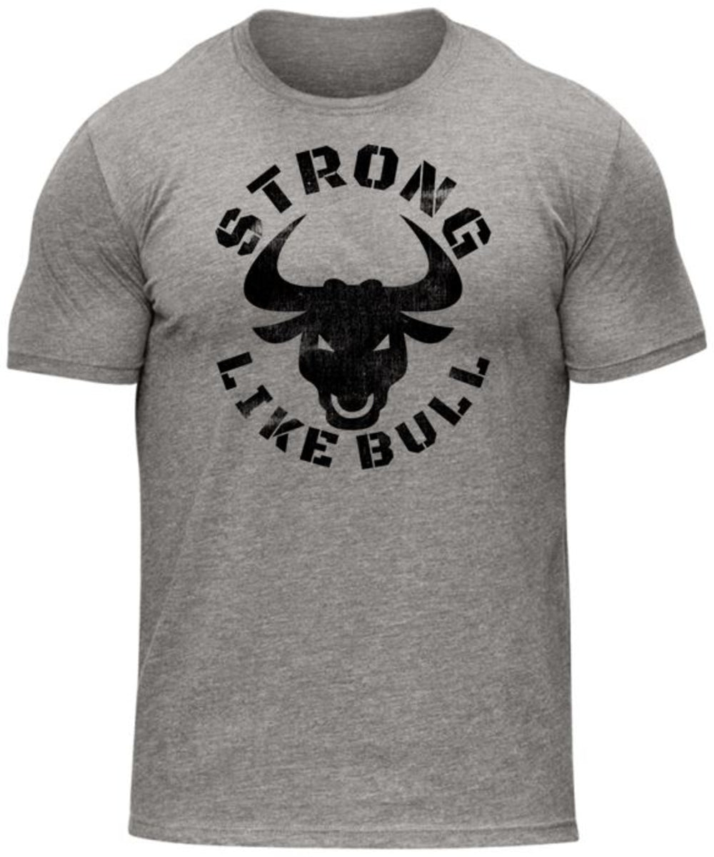 STRONG LIKE BULL BODYBUILDING T-SHIRT