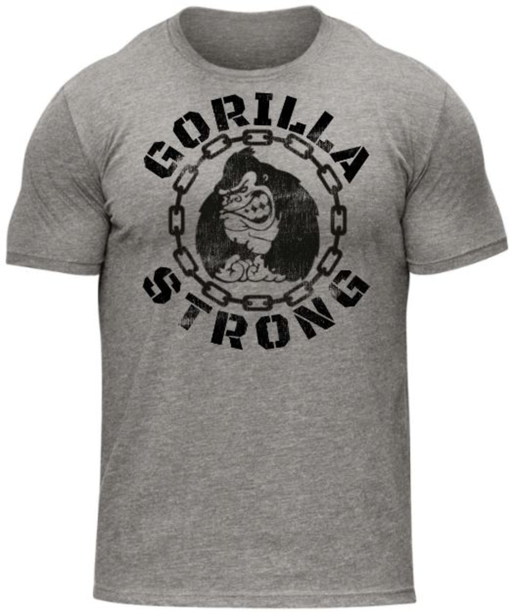 GORILLA STRONG FLEX BODYBUILDING T-SHIRT